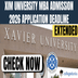 XIM University MBA Admission 2026 Application Deadline Extended; Check Revised Date Here